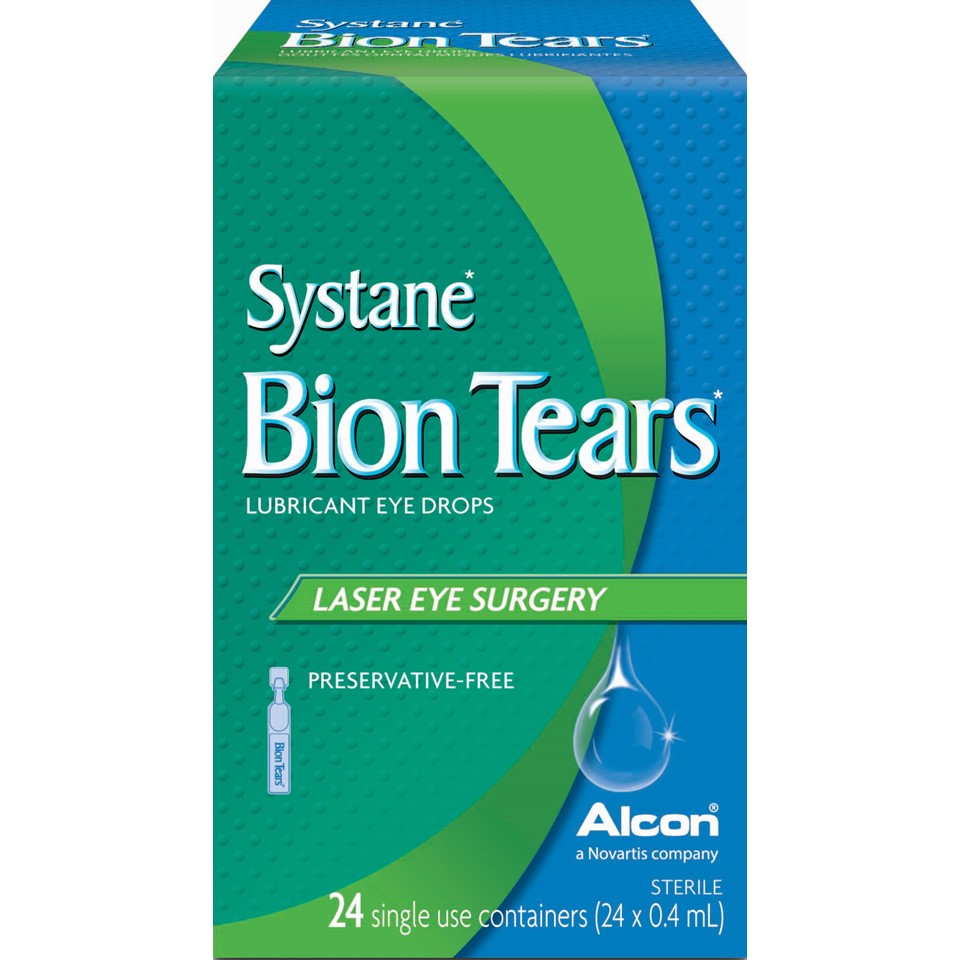 Systane Bion Tears Lubricant Eye Drops - 24 Single Use Containers (24 x 0.4mL)
