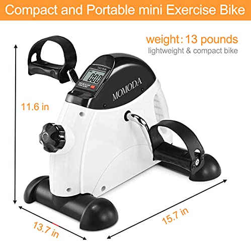 Pedal Exerciser for Leg & Arm Cycling and Recovery Exercise - 5 Function Monitor